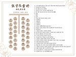 婚礼席位图