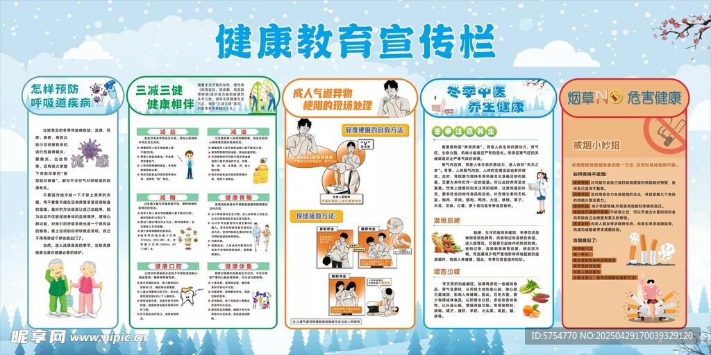 健康宣传栏