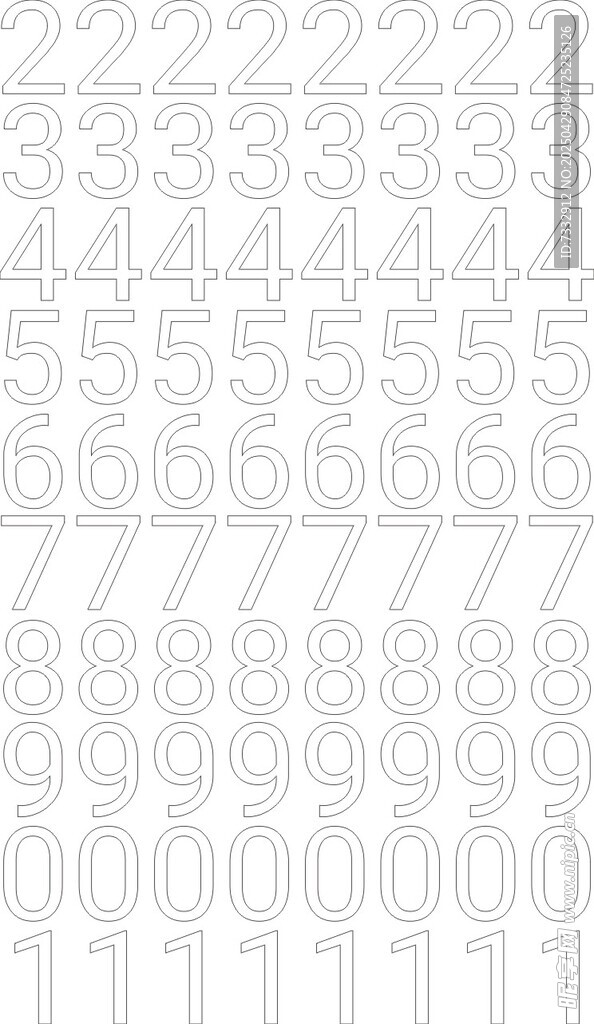 二进制数字背景纹理图案