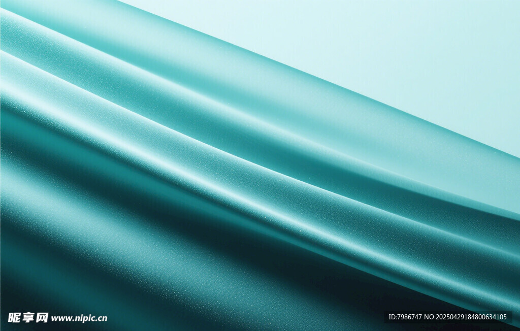 蓝绿色流动波纹纹理背景