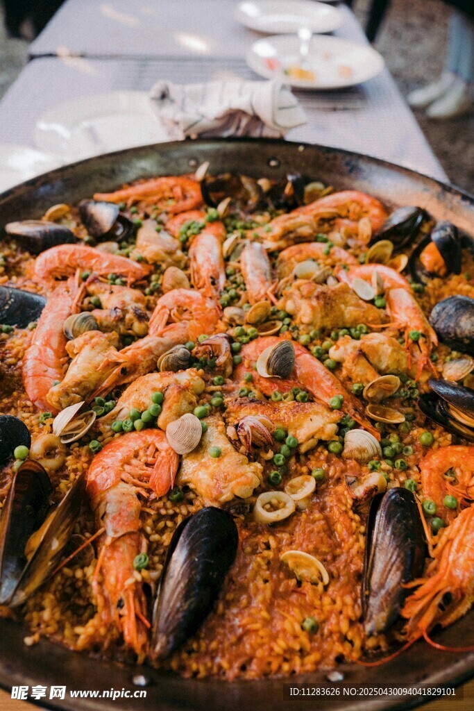 美味海鲜饭诱人呈现