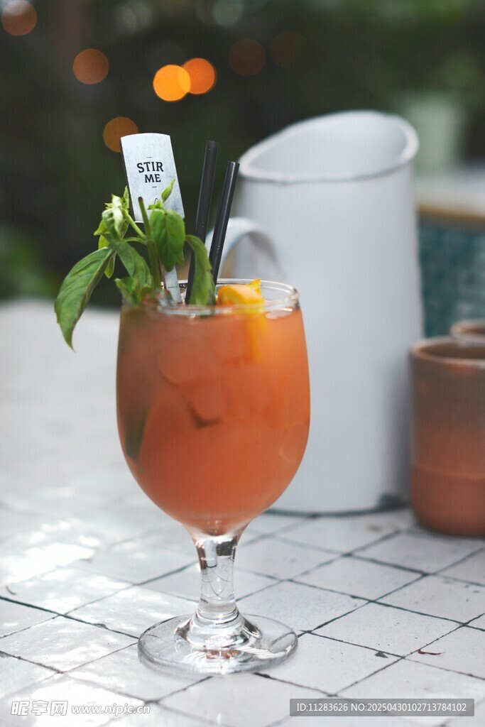 清新夏日特调鸡尾酒