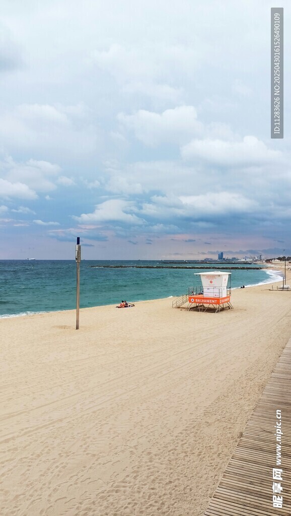 海边沙滩美景