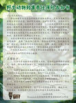 野生动物告知书