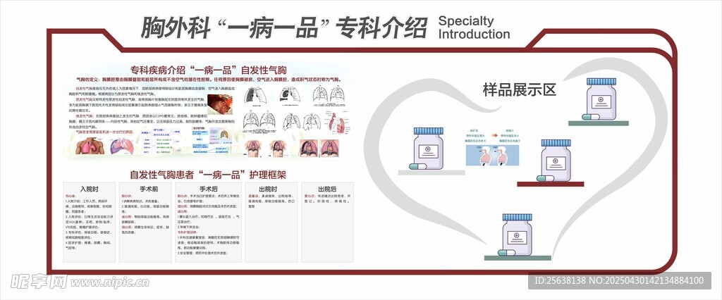 一病一品宣传栏