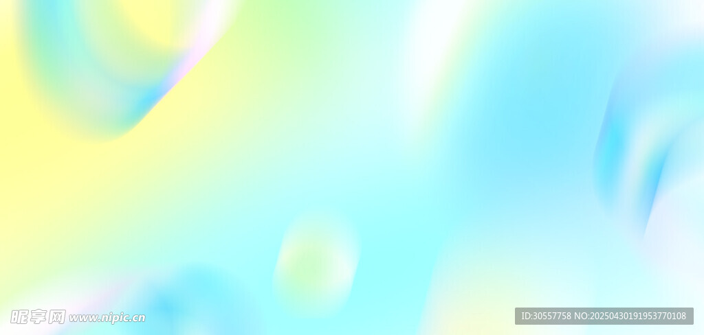 春季发布会动感光晕清新弥散背景