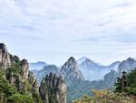壮丽黄山奇峰景观  风景
