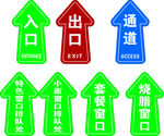 商场指示牌标识