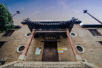 中式古建筑大门景观