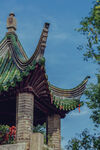 中式古亭飞檐美景