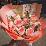粉色花