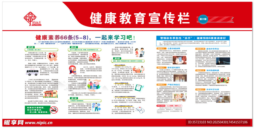 健康教育宣传栏