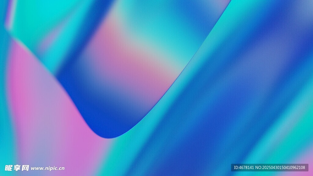 梦幻渐变色彩抽象背景图