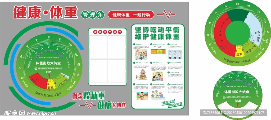 科学减重转盘