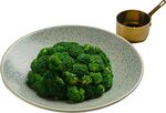 一盘鲜嫩西兰花