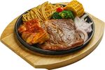 美味牛排套餐诱人呈现