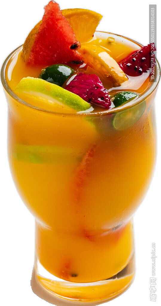 缤纷水果鸡尾酒