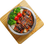 美味照烧鸡肉盖饭