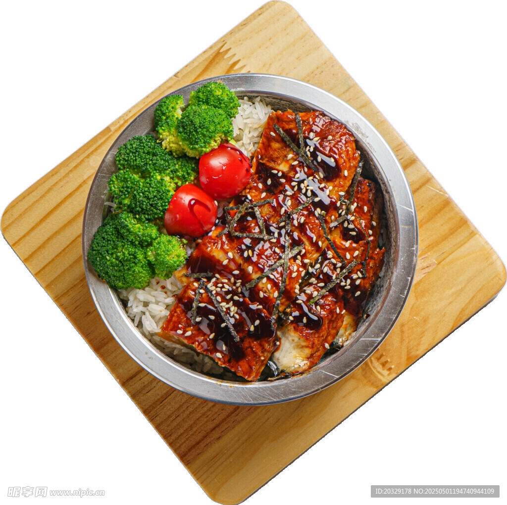 美味照烧鸡肉盖饭