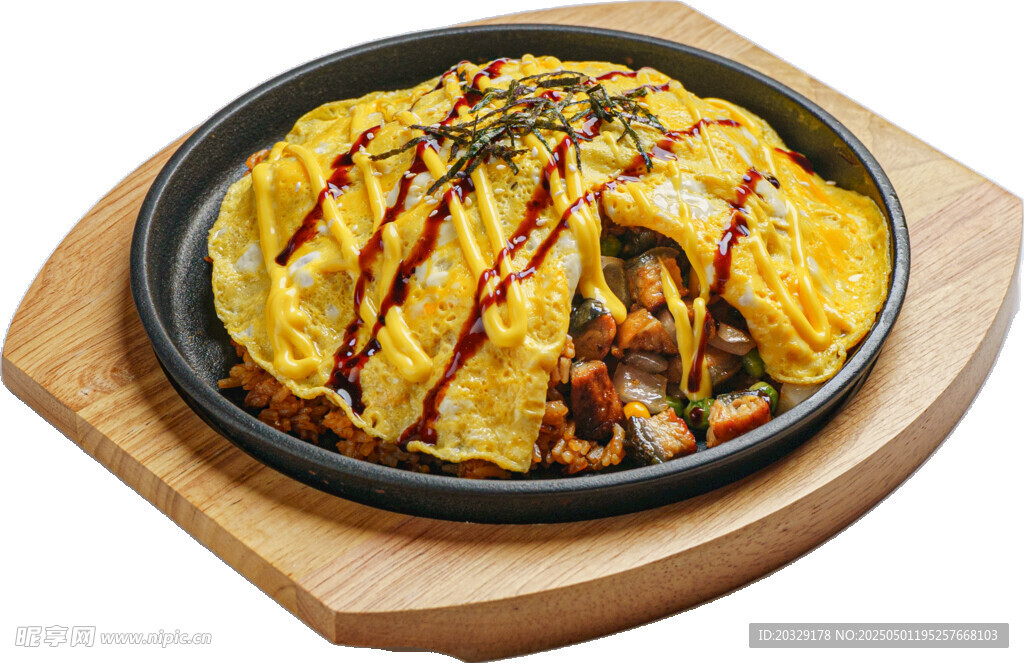 铁板美味蔬菜蛋饼