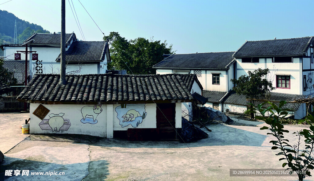 江南水乡古朴民居风貌