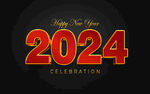 2024新年庆祝主题图案