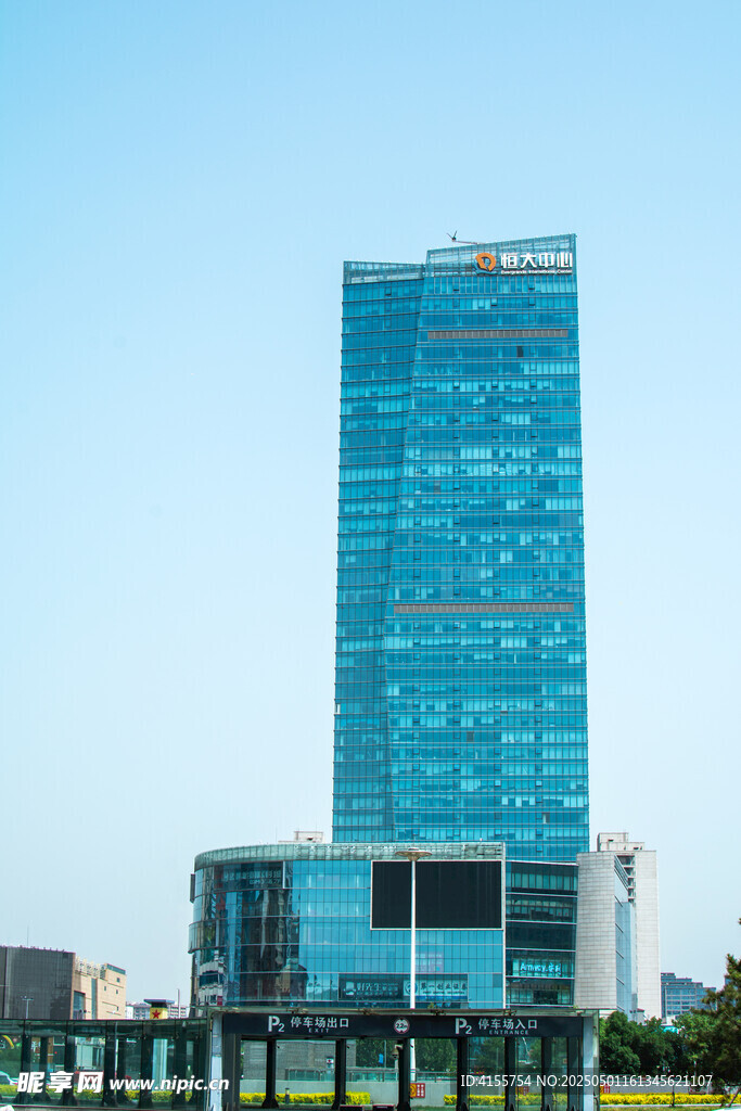 现代高楼大厦外观景观