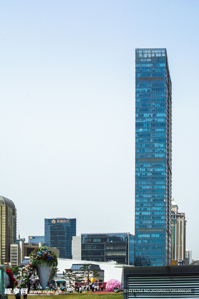 都市摩天大楼景观