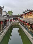 古巷水乡中式建筑景观