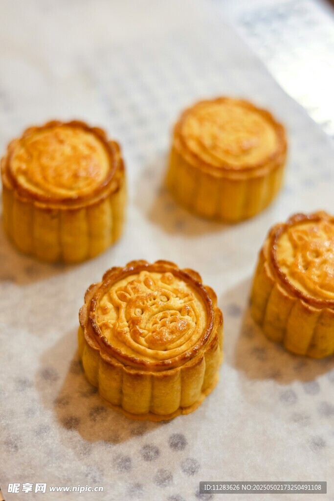 美味传统月饼展示