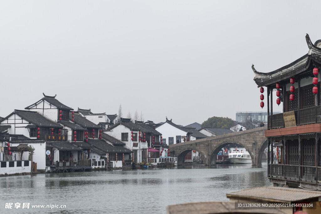 江南水乡古建筑风景