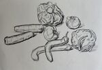 素描静物蔬菜结构