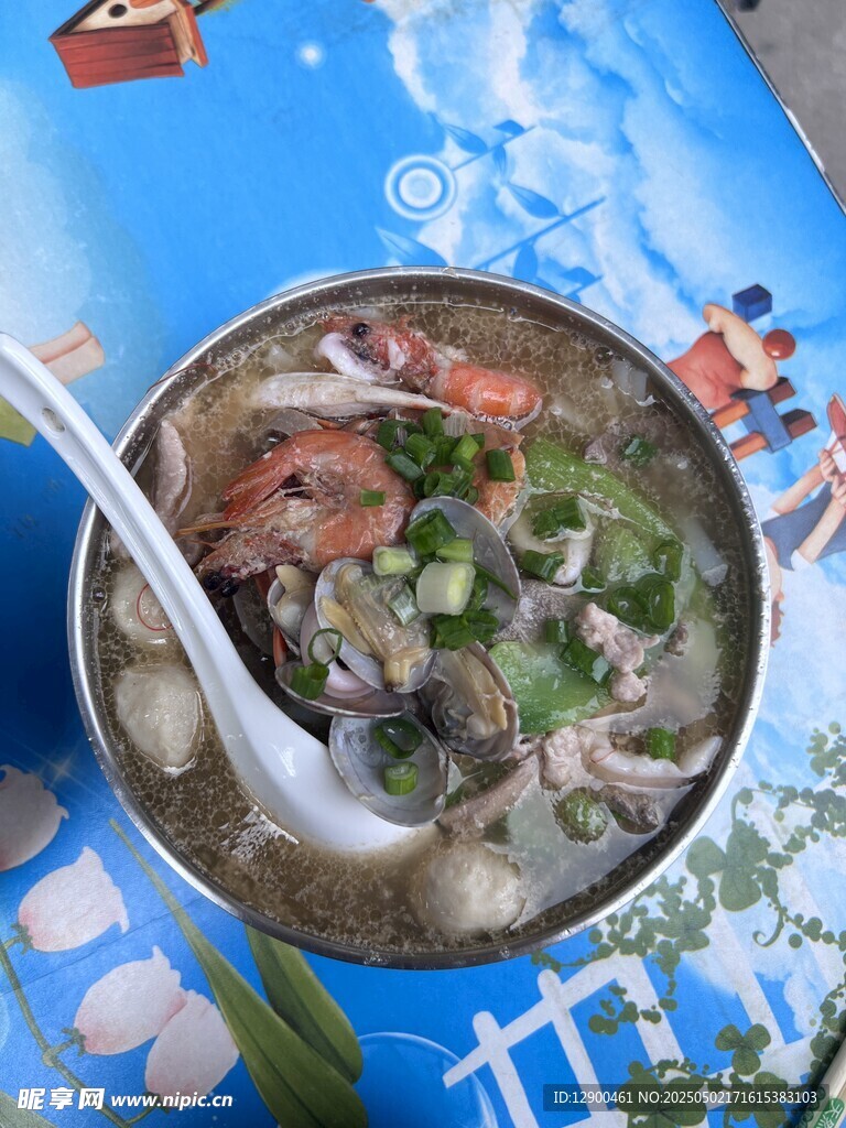 海鲜汤粉