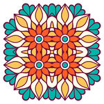 民族风花纹