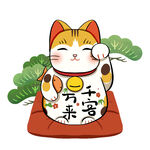 招财猫摆件 