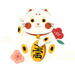 招财猫摆件 喜庆吉祥元素