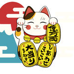 招财猫摆件 