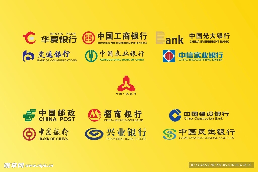 银行logo