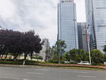 城市中的摩天大楼景观