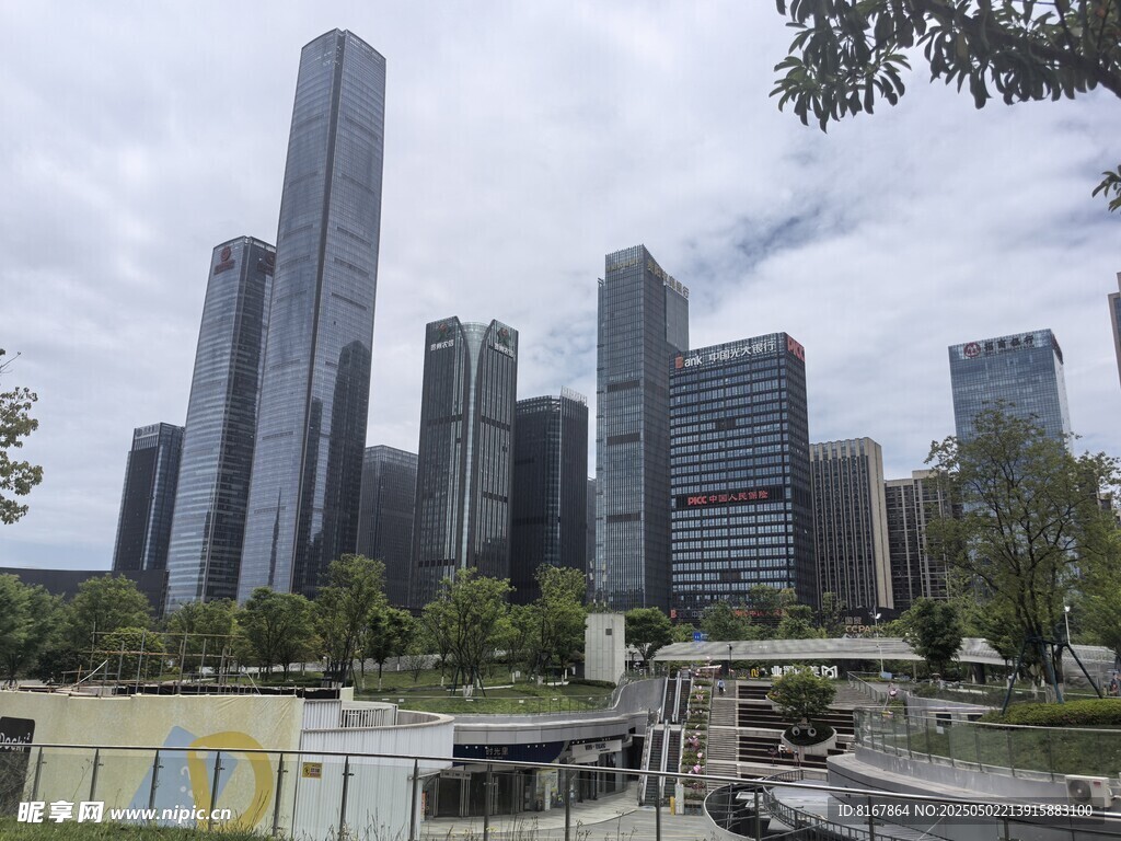 城市高楼景观