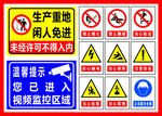 生产重地警示标识集合