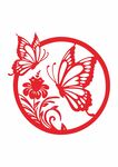 童话风欢迎标识图案