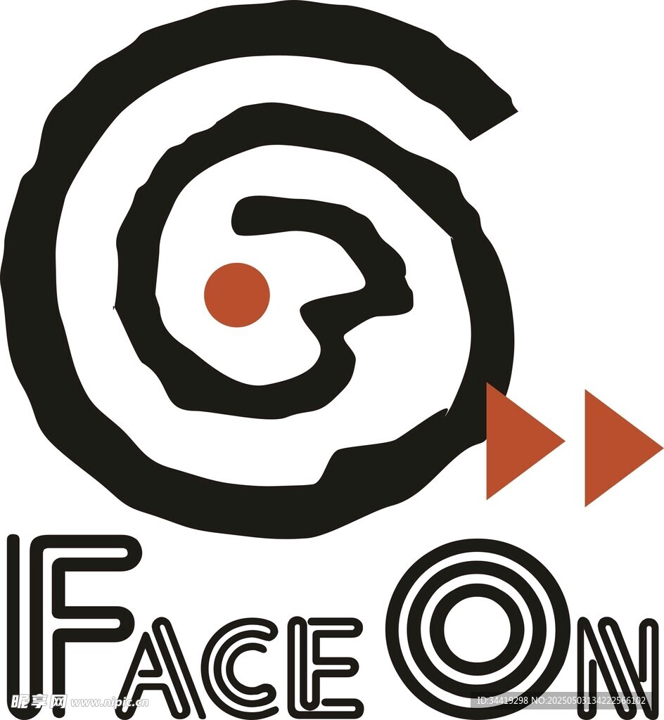 Face On标志设计