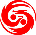 红色凤凰标志图案