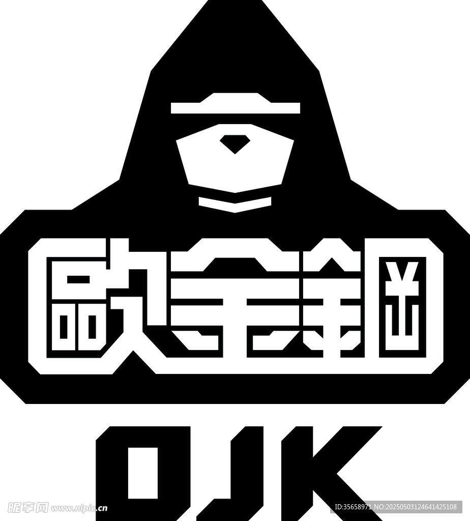 欧金金DJK标志形象