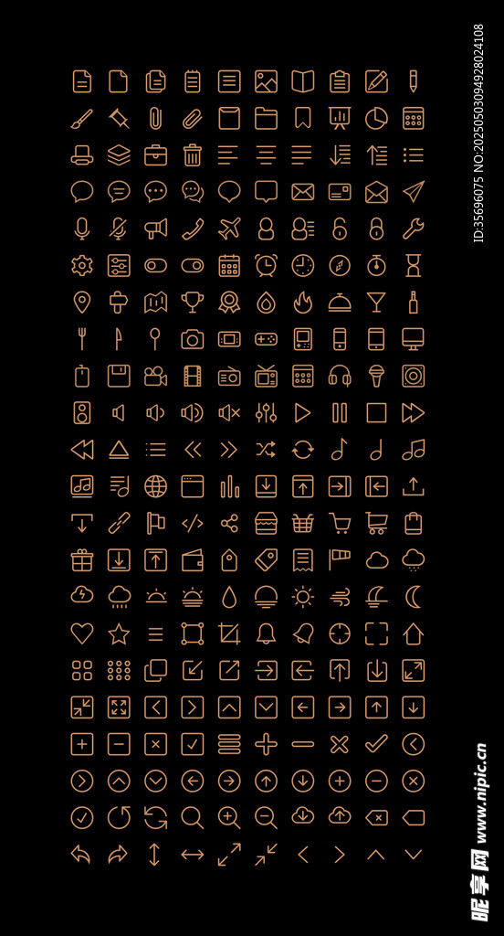 中式古典金色图案背景
