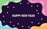 新年快乐背景图
