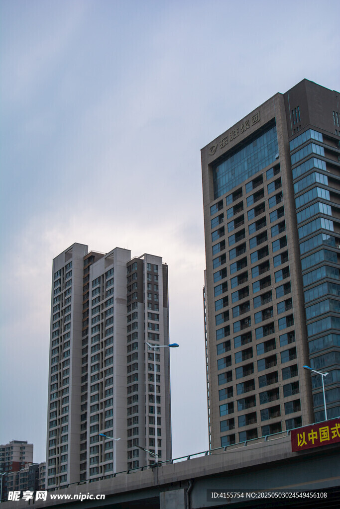 城市高楼景观