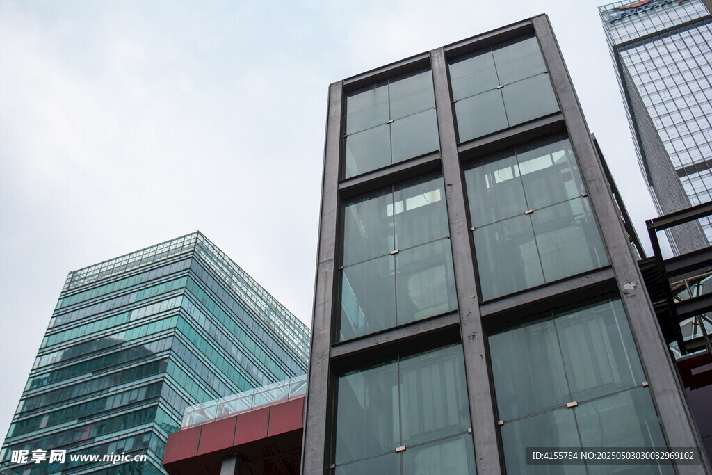 现代都市高楼建筑景观