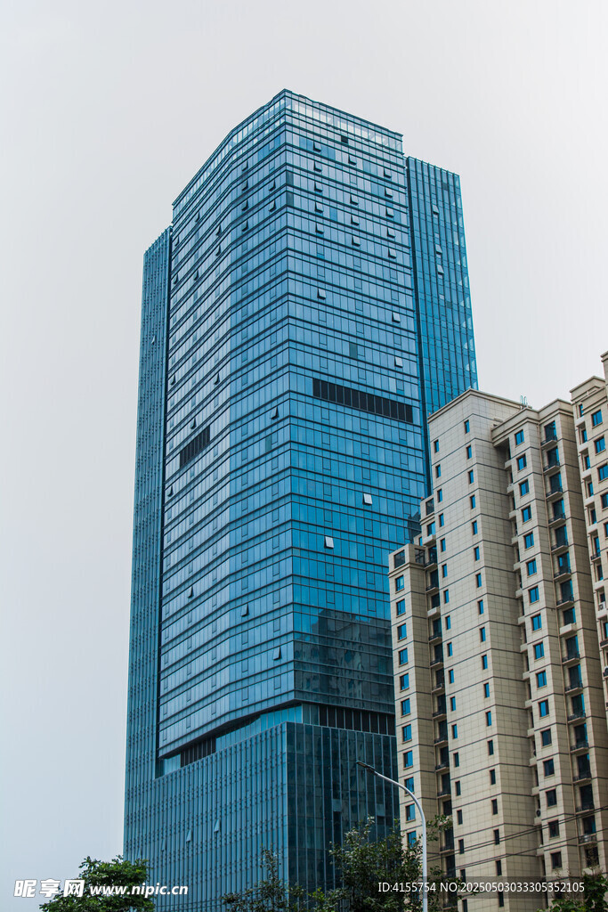 现代都市高楼大厦景观